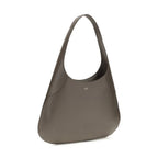 Khaite Gray Calf Leather Bos Taurus Handbag