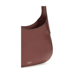 Khaite Bordeaux Calf Leather Bos Taurus Handbag