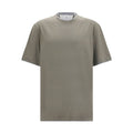 Brunello Cucinelli Bicolor Cotton T-Shirt