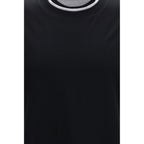 Brunello Cucinelli Black Cotton T-Shirt
