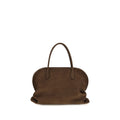 The Row Brown Calf Leather Bos Taurus Shoulder Bag