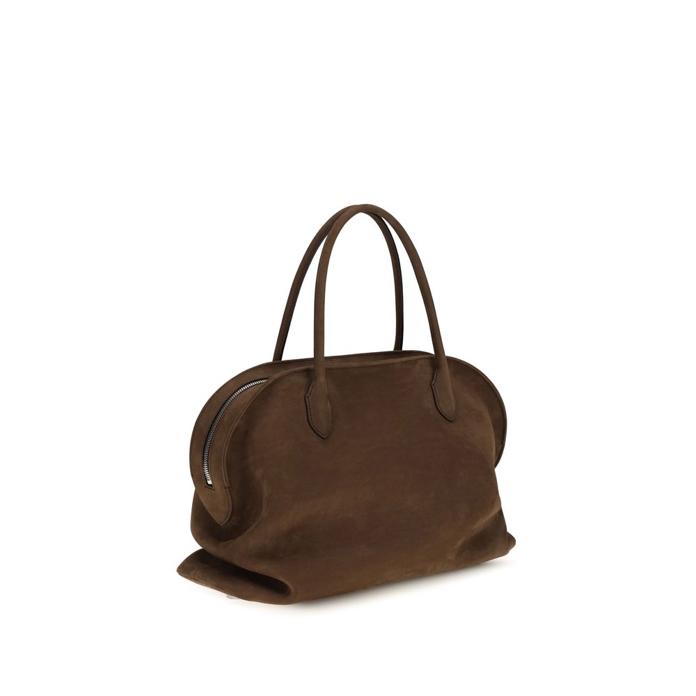 The Row Brown Calf Leather Bos Taurus Shoulder Bag