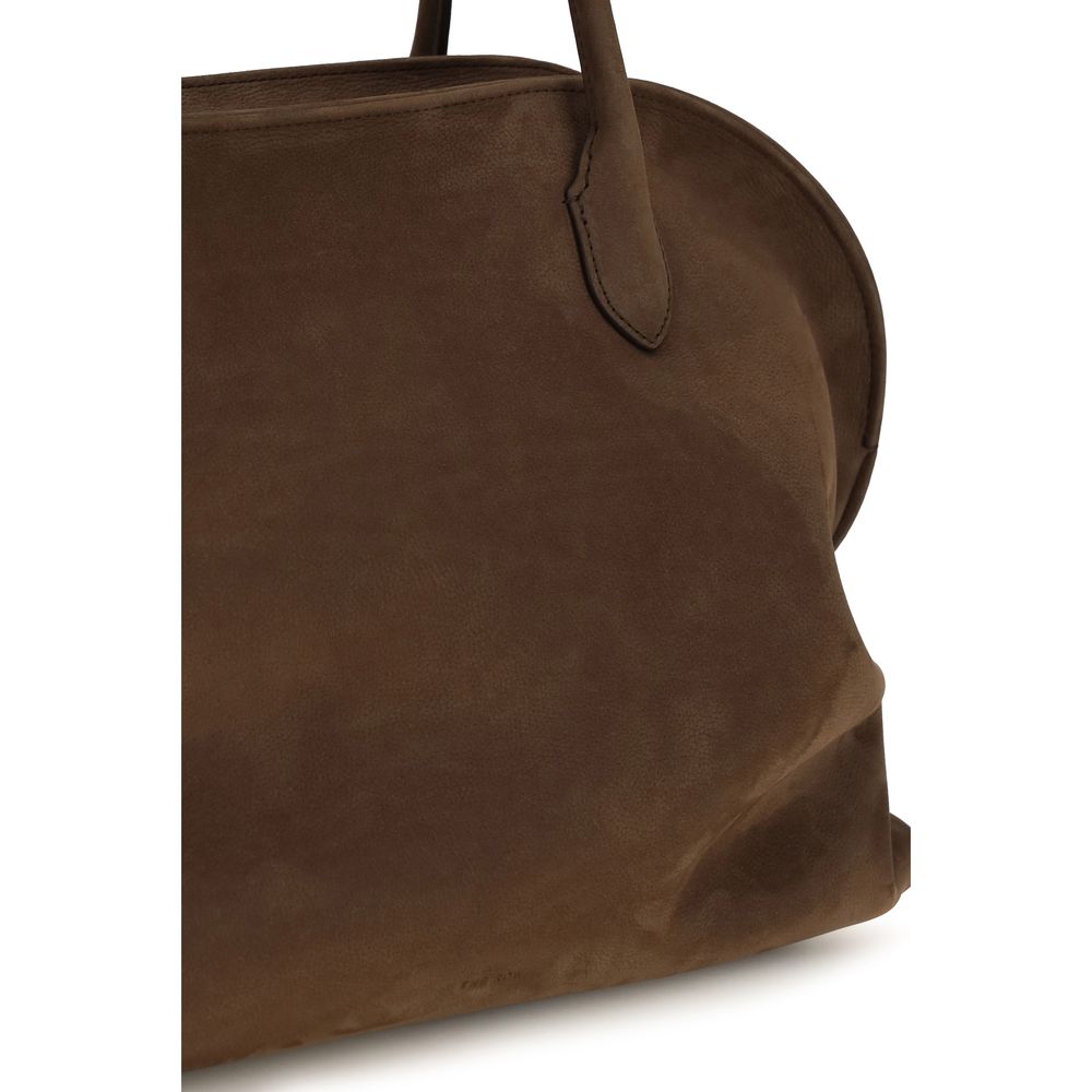 The Row Brown Calf Leather Bos Taurus Shoulder Bag