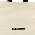 Jil Sander Bicolor Jute Tote Bag