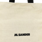 Jil Sander Bicolor Cotton Tote Bag