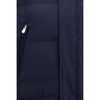 Brunello Cucinelli Blue Goose Down Full-Length Jacket