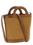 Marni Brown Cotton Handbag