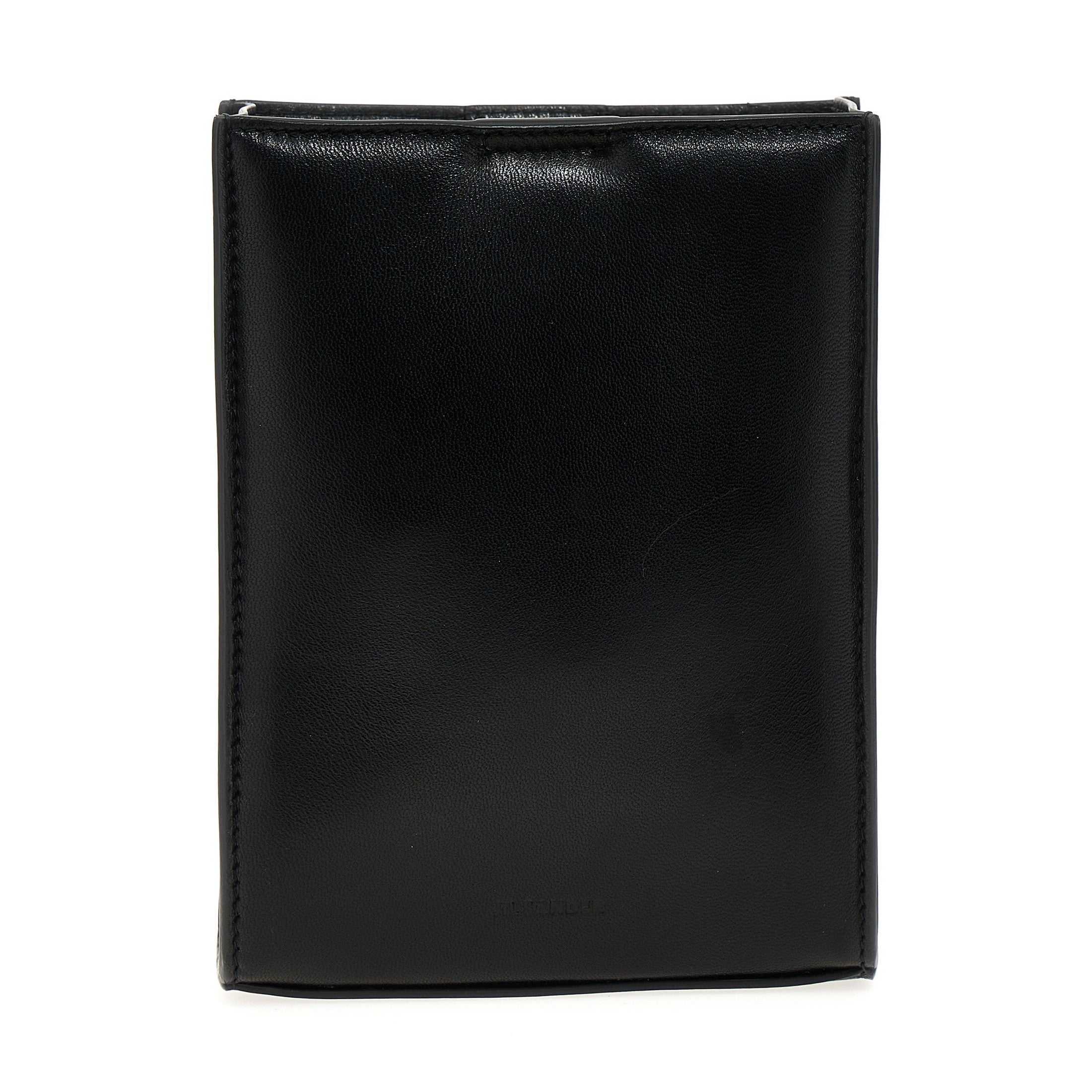 Jil Sander Black Calfskin Crossbody Bag