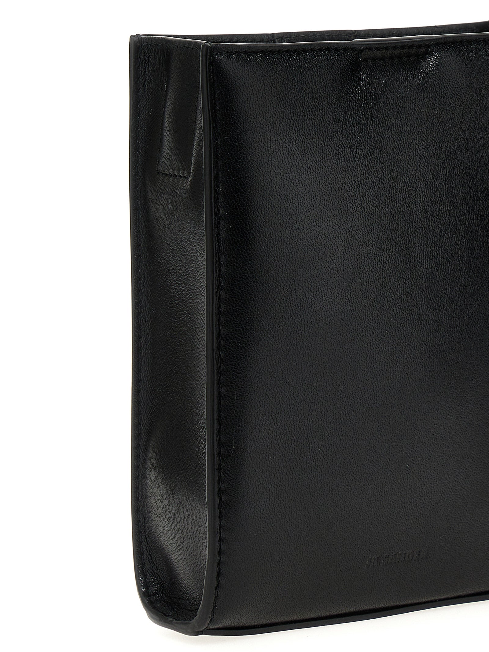 Jil Sander Black Calfskin Crossbody Bag