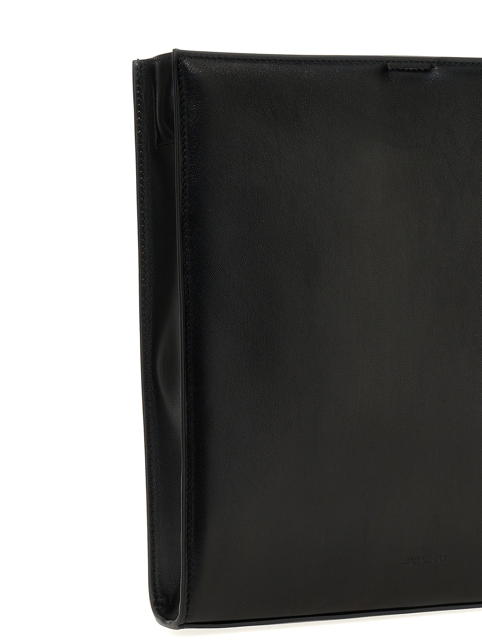 Jil Sander Black Calfskin Crossbody Bag