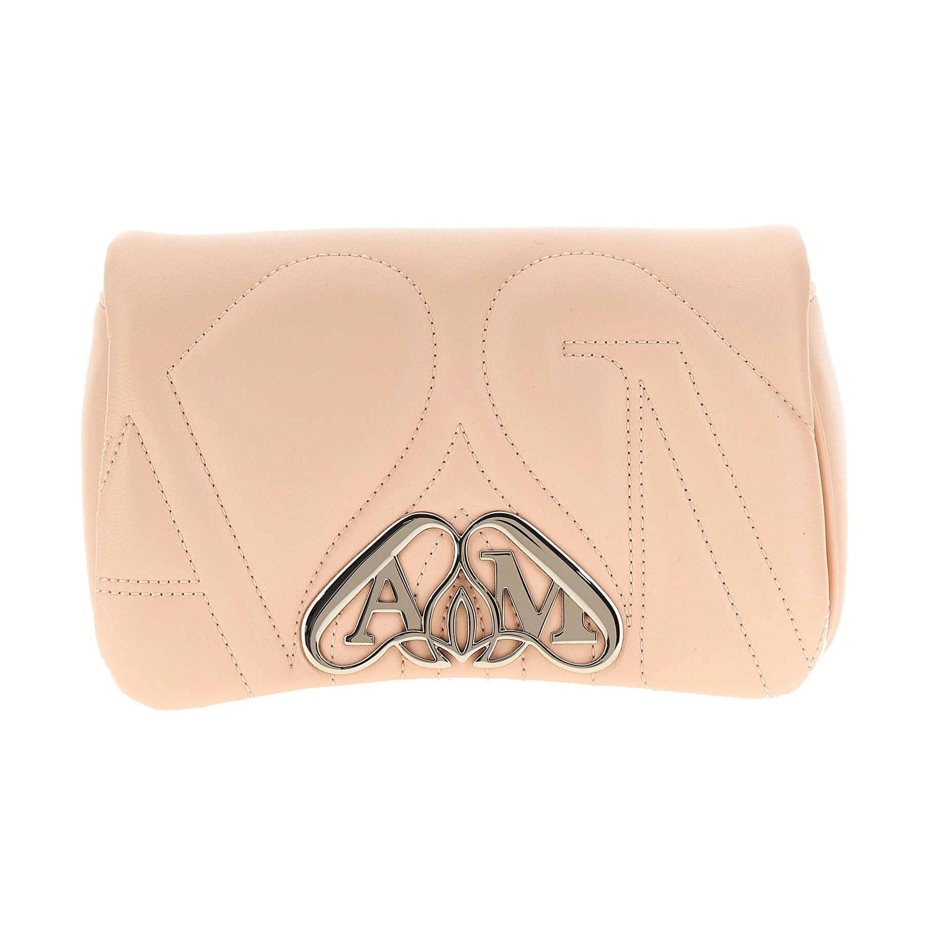 Alexander McQueen Beige Lamb Leather Crossbody Bag
