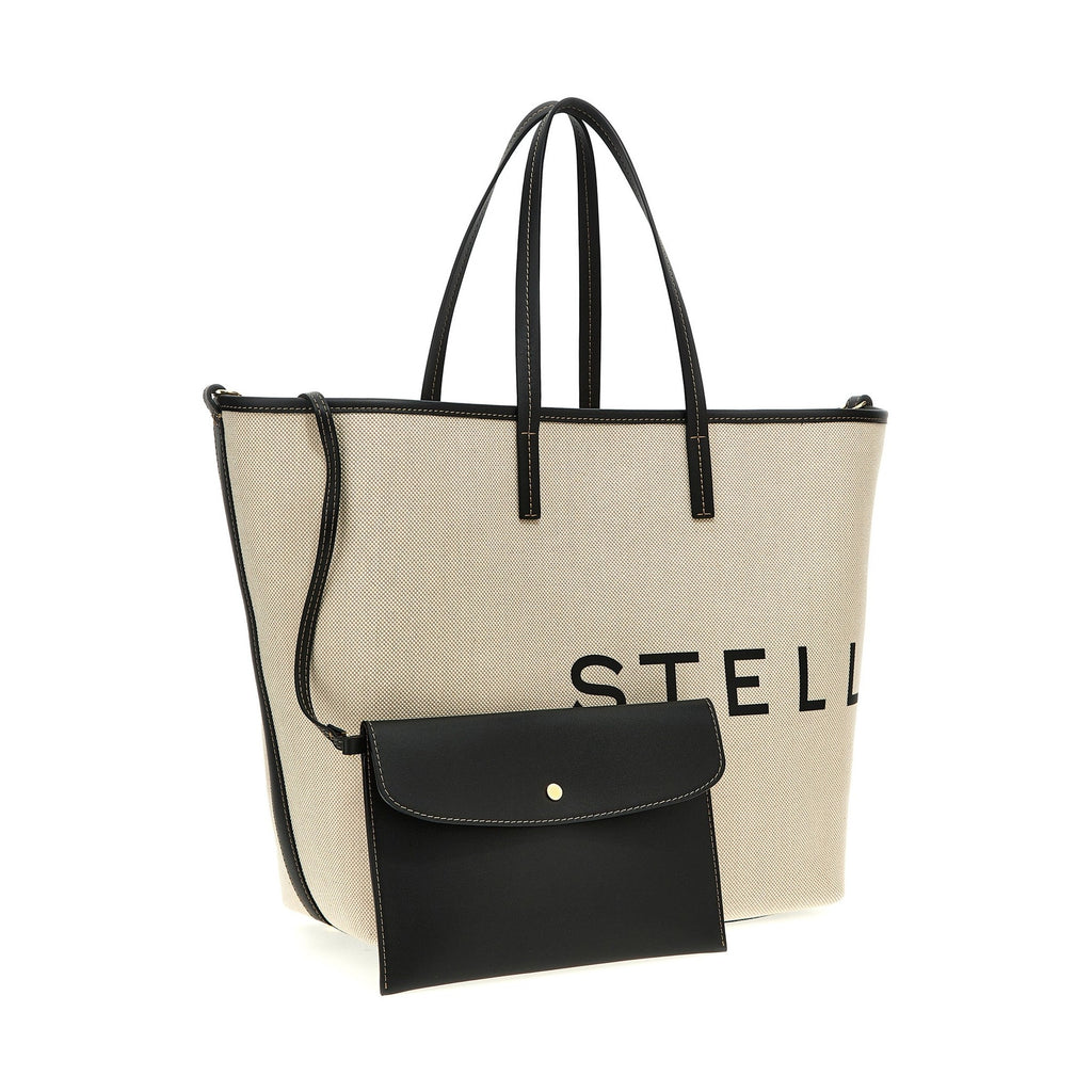 Stella McCartney Beige Cotton Tote Bag