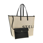 Stella McCartney Beige Cotton Tote Bag