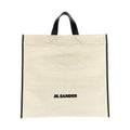 Jil Sander Bicolor Jute Tote Bag