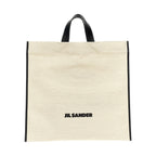 Jil Sander Bicolor Jute Tote Bag
