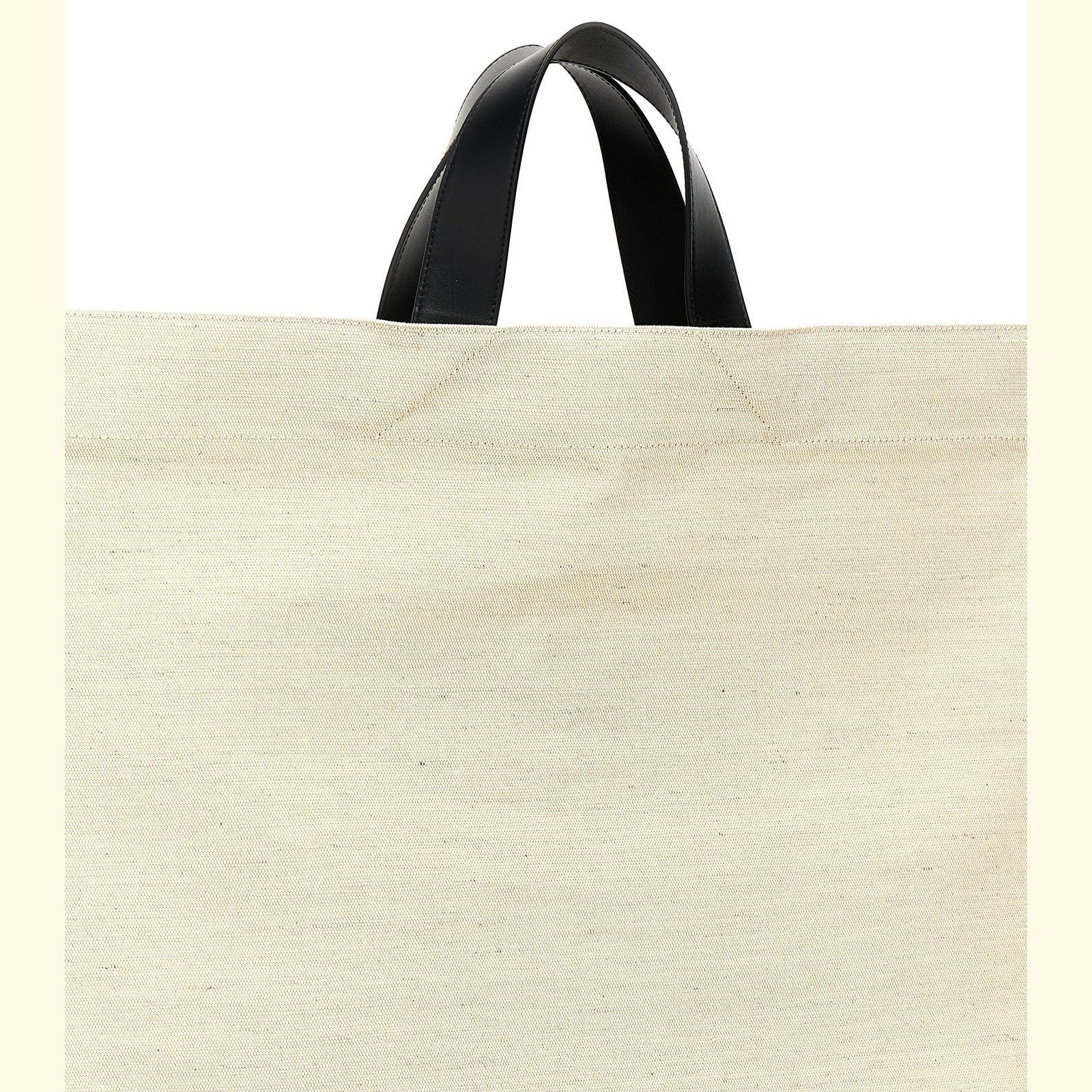 Jil Sander Bicolor Jute Tote Bag