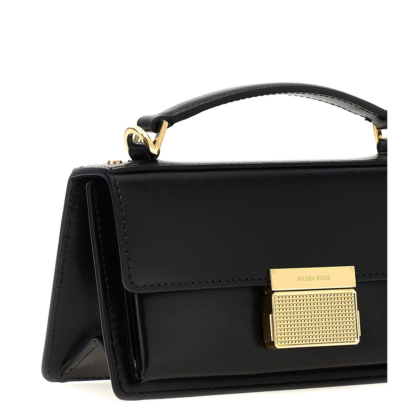 Golden Goose Black Cowhide Handbag