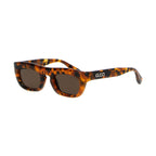 Gucci Brown Acetate Sunglasses