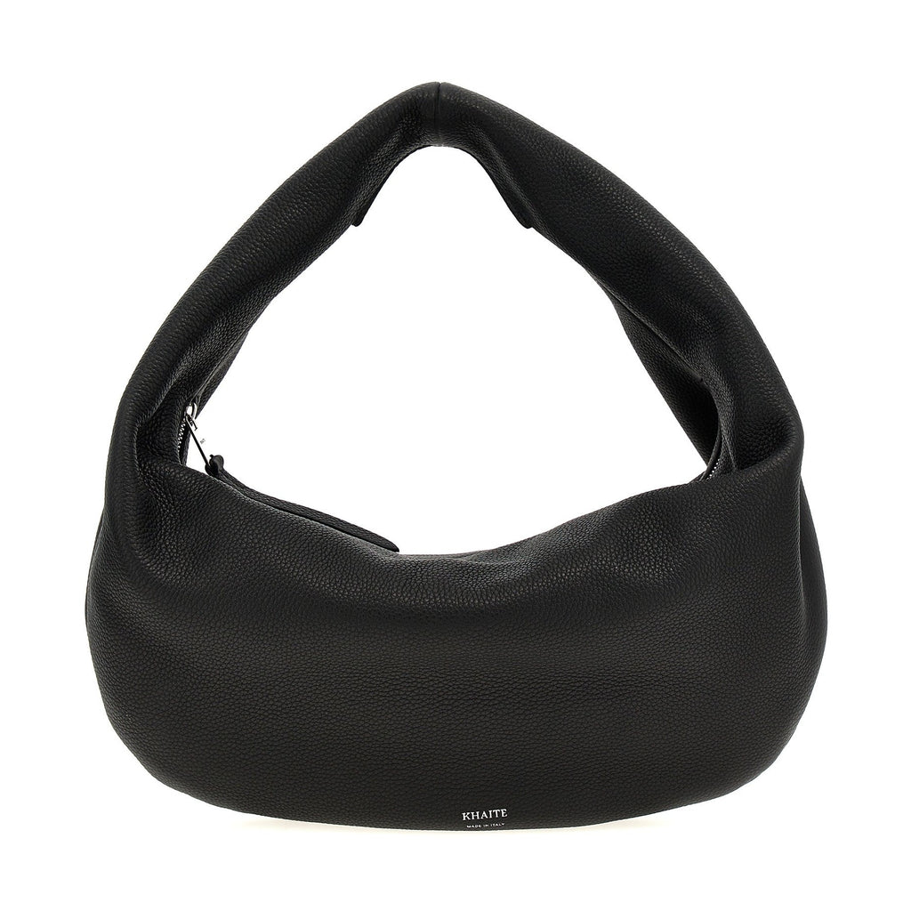 Khaite Black Calfskin Shoulder Bag
