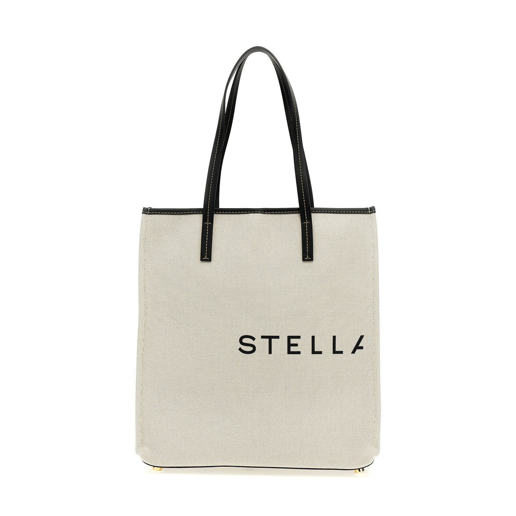 Stella McCartney Beige Cotton Tote Bag