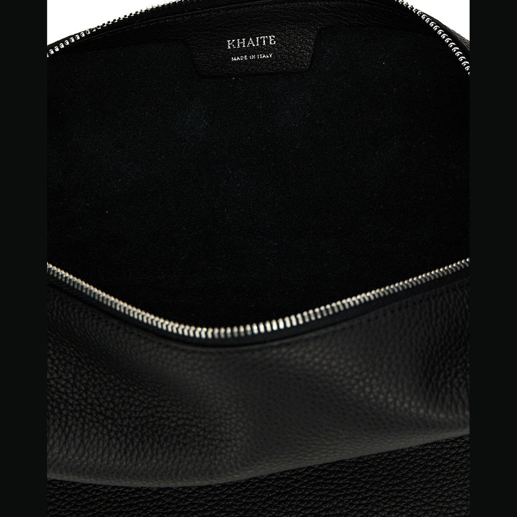 Khaite Black Calfskin Shoulder Bag