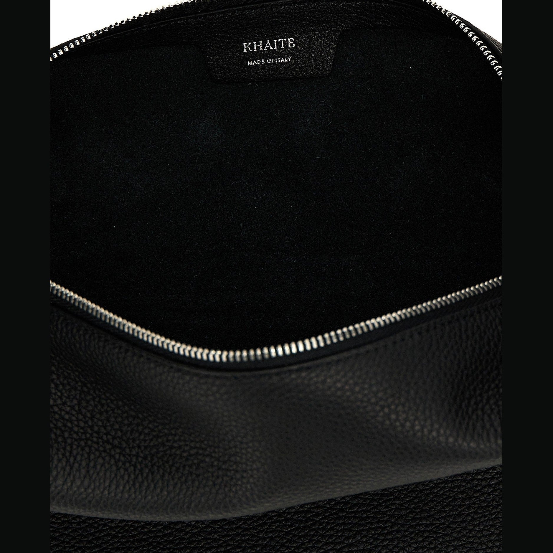 Khaite Black Calfskin Shoulder Bag