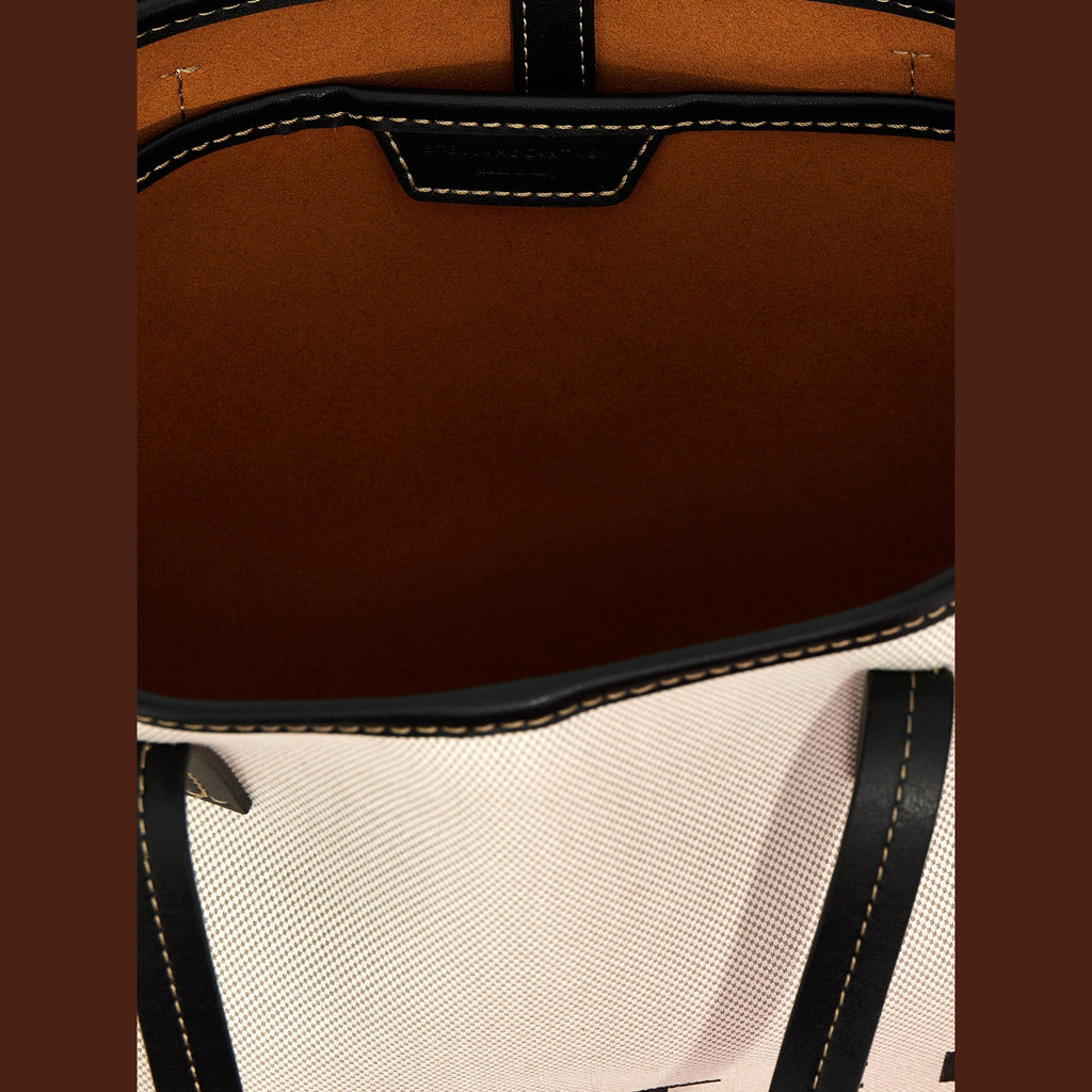Stella McCartney Beige Cotton Tote Bag