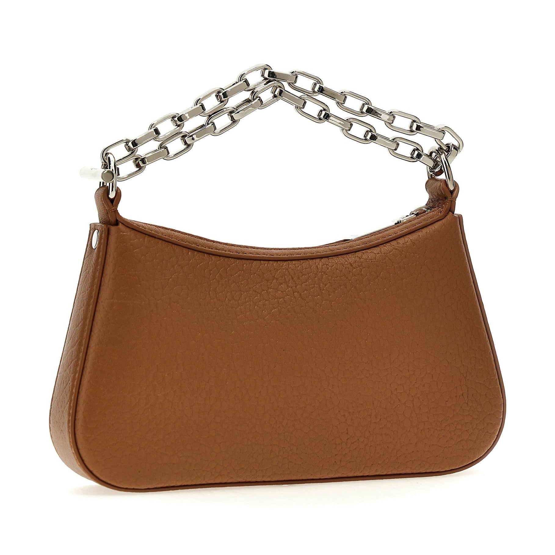 Alexander McQueen Brown Lamb Leather Handbag