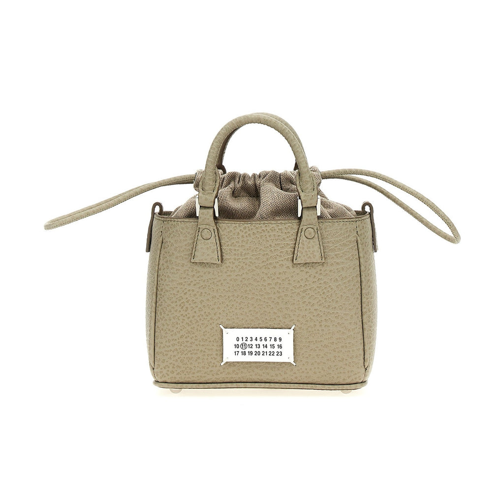 Maison Margiela Gray Calfskin Handbag