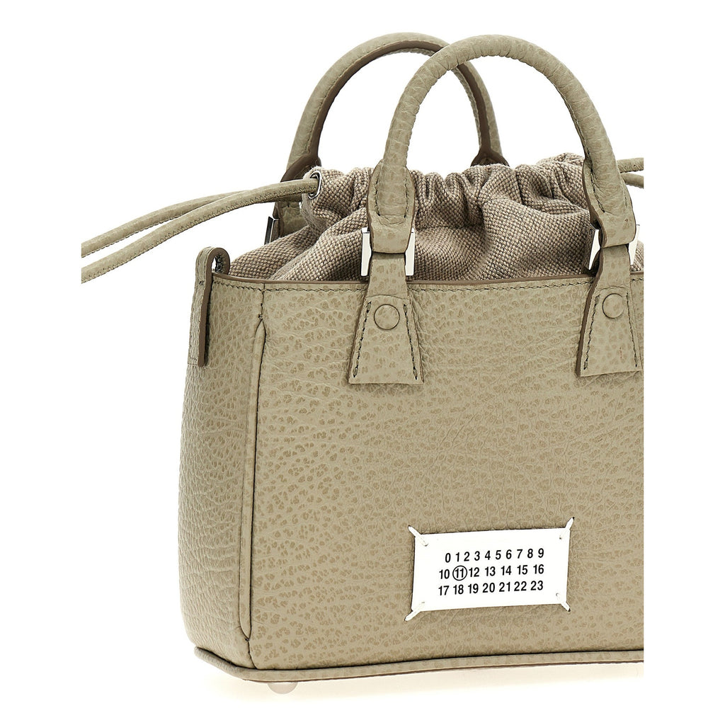 Maison Margiela Gray Calfskin Handbag
