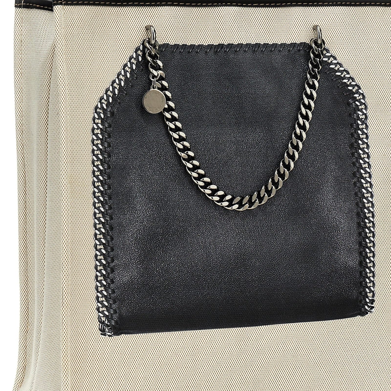 Stella McCartney Multicolor Cotton Tote Bag