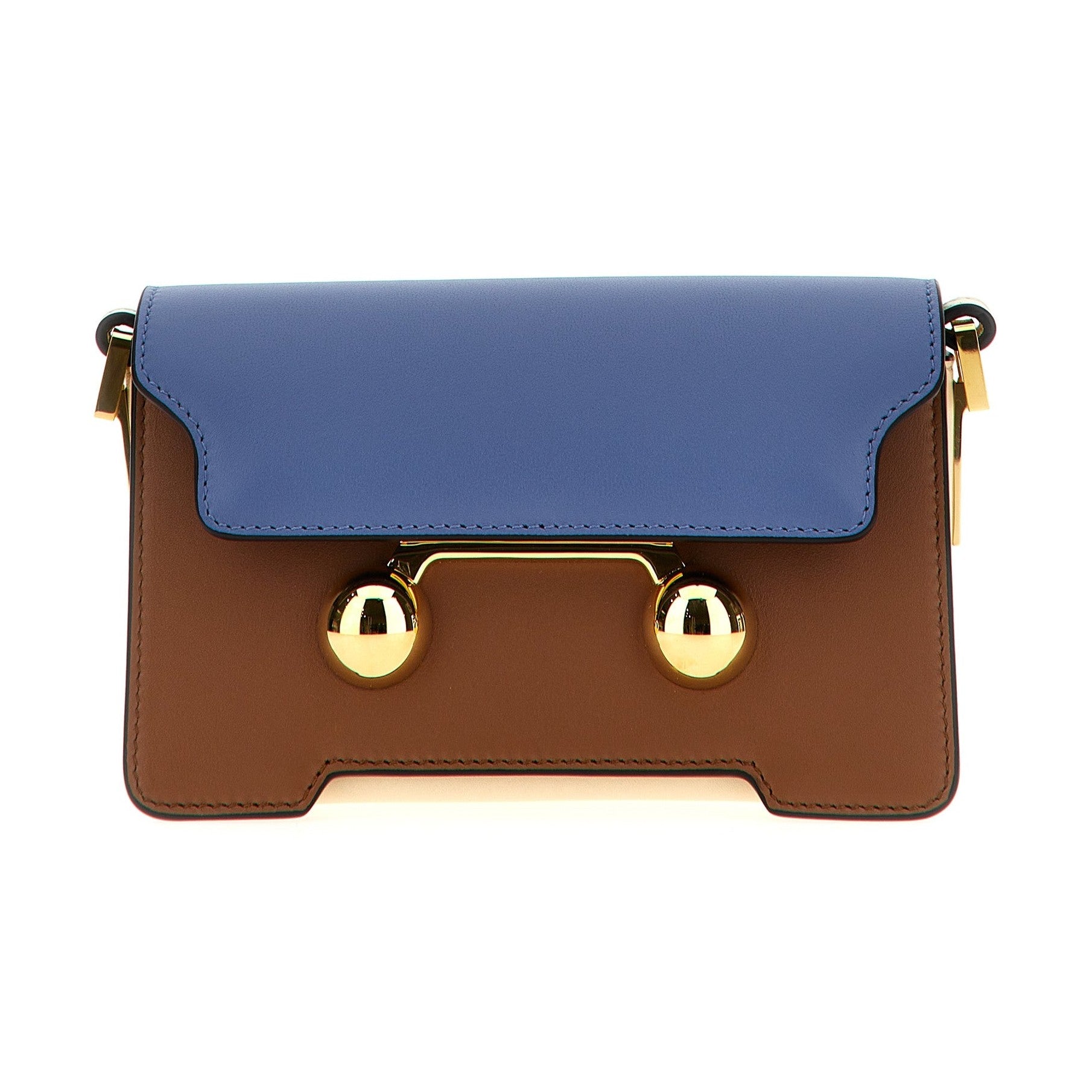 Marni Multicolor Calfskin Shoulder Bag