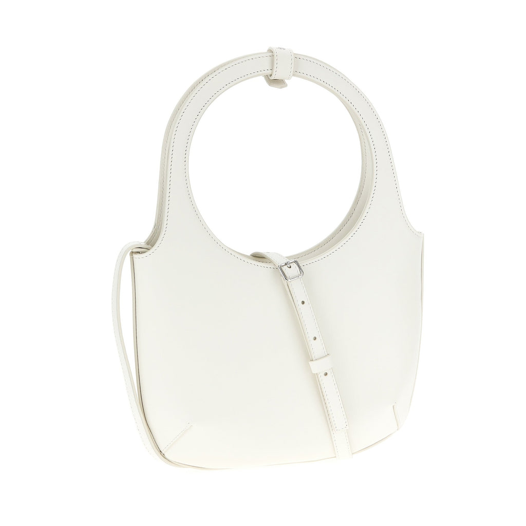 Courrèges White Calfskin Handbag
