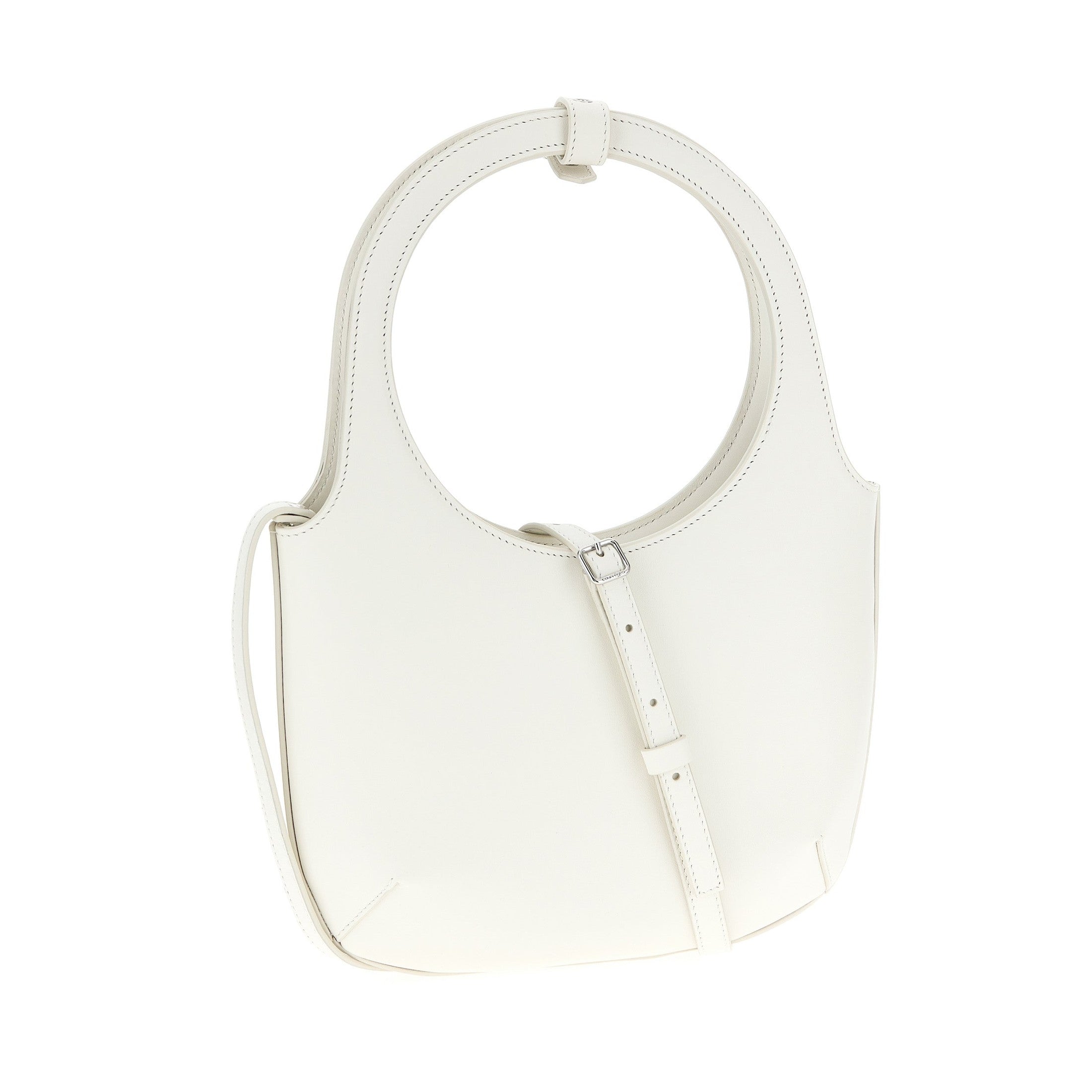Courrèges White Calfskin Handbag