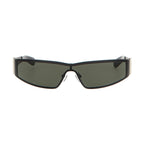 Alexander McQueen Black Acetate Sunglasses