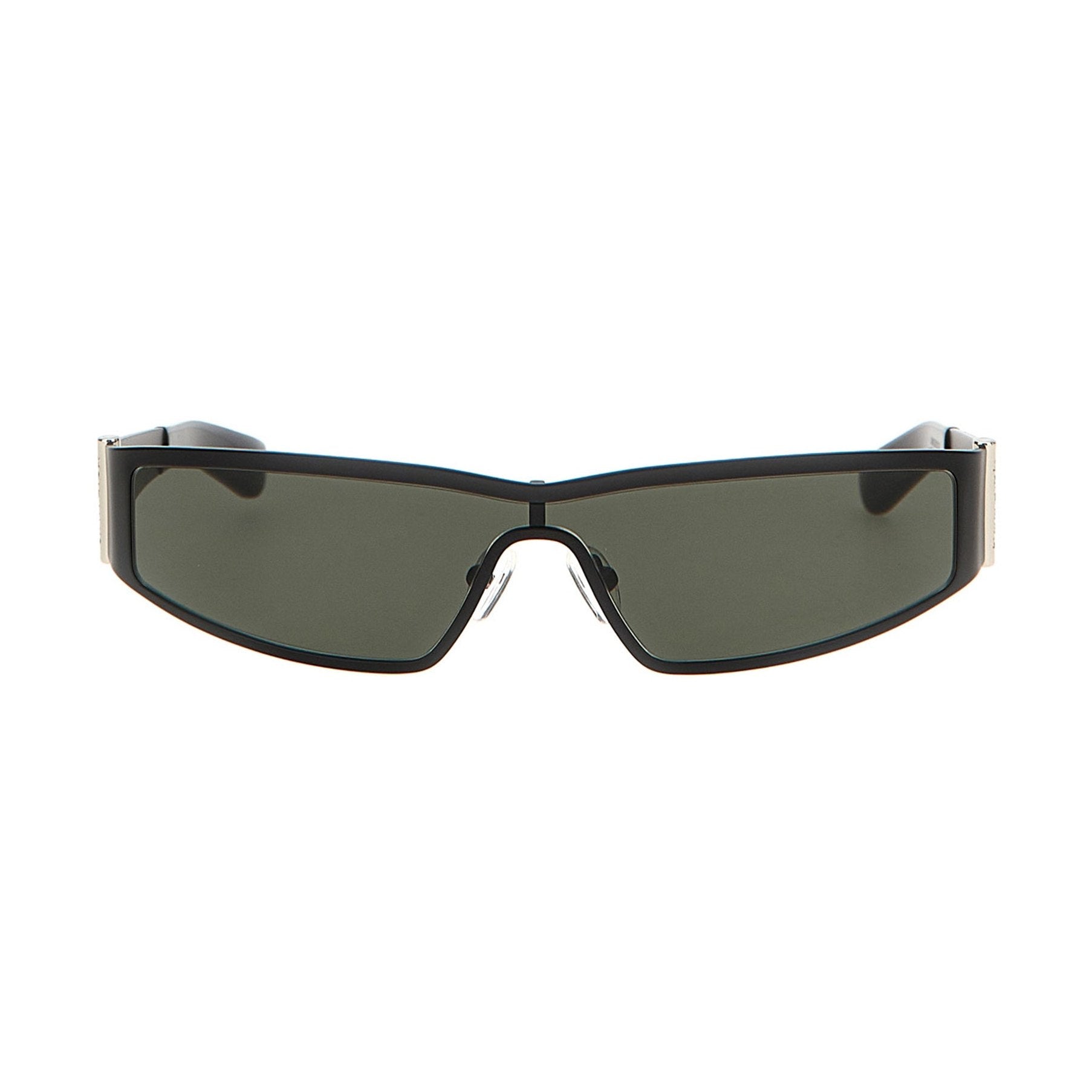 Alexander McQueen Black Acetate Sunglasses