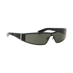 Alexander McQueen Black Acetate Sunglasses