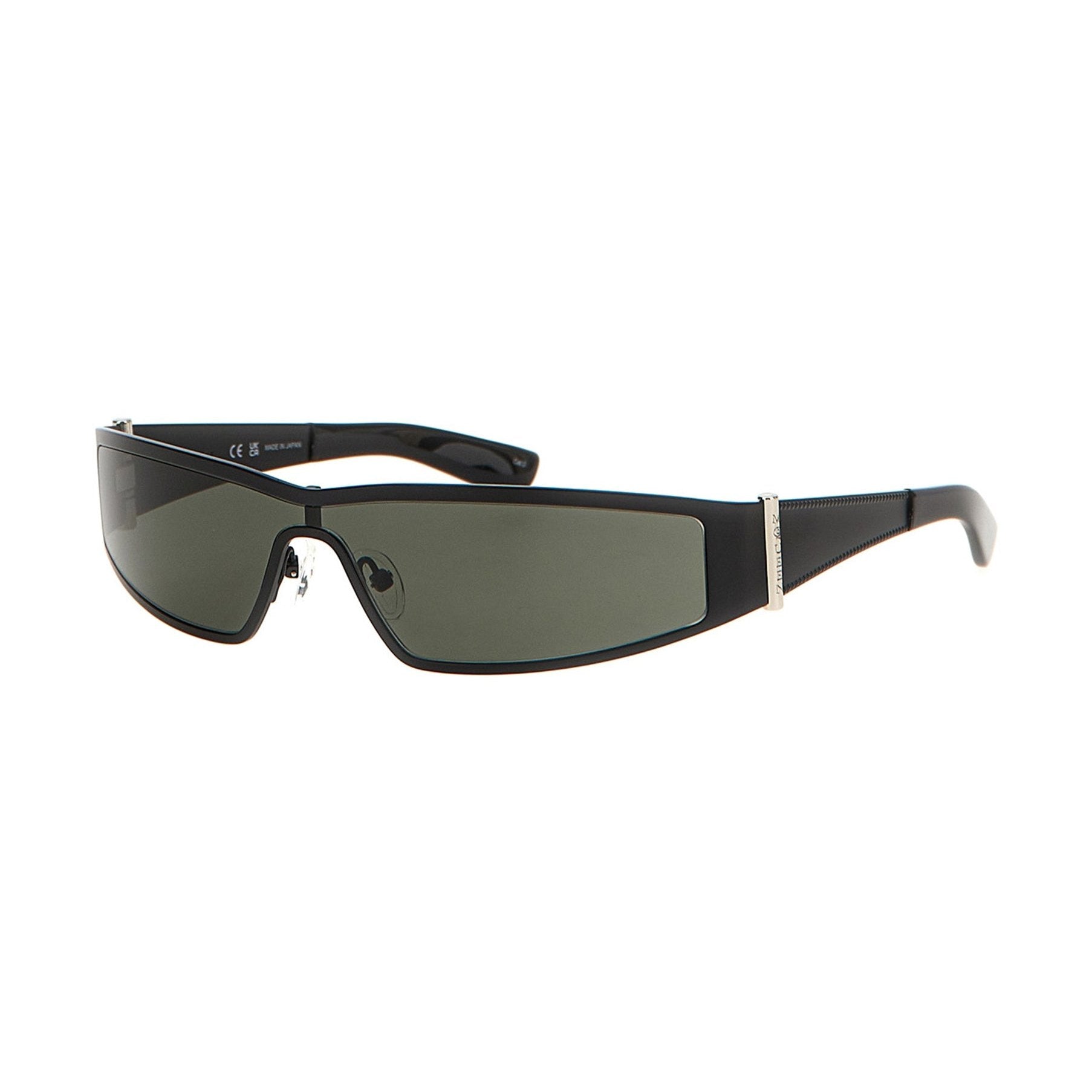 Alexander McQueen Black Acetate Sunglasses