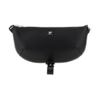 Courrèges Black Calfskin Shoulder Bag
