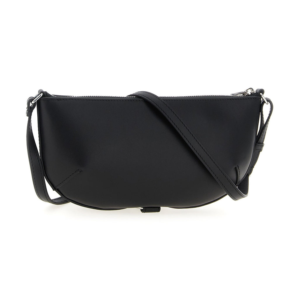 Courrèges Black Calfskin Shoulder Bag