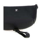 Courrèges Black Calfskin Shoulder Bag
