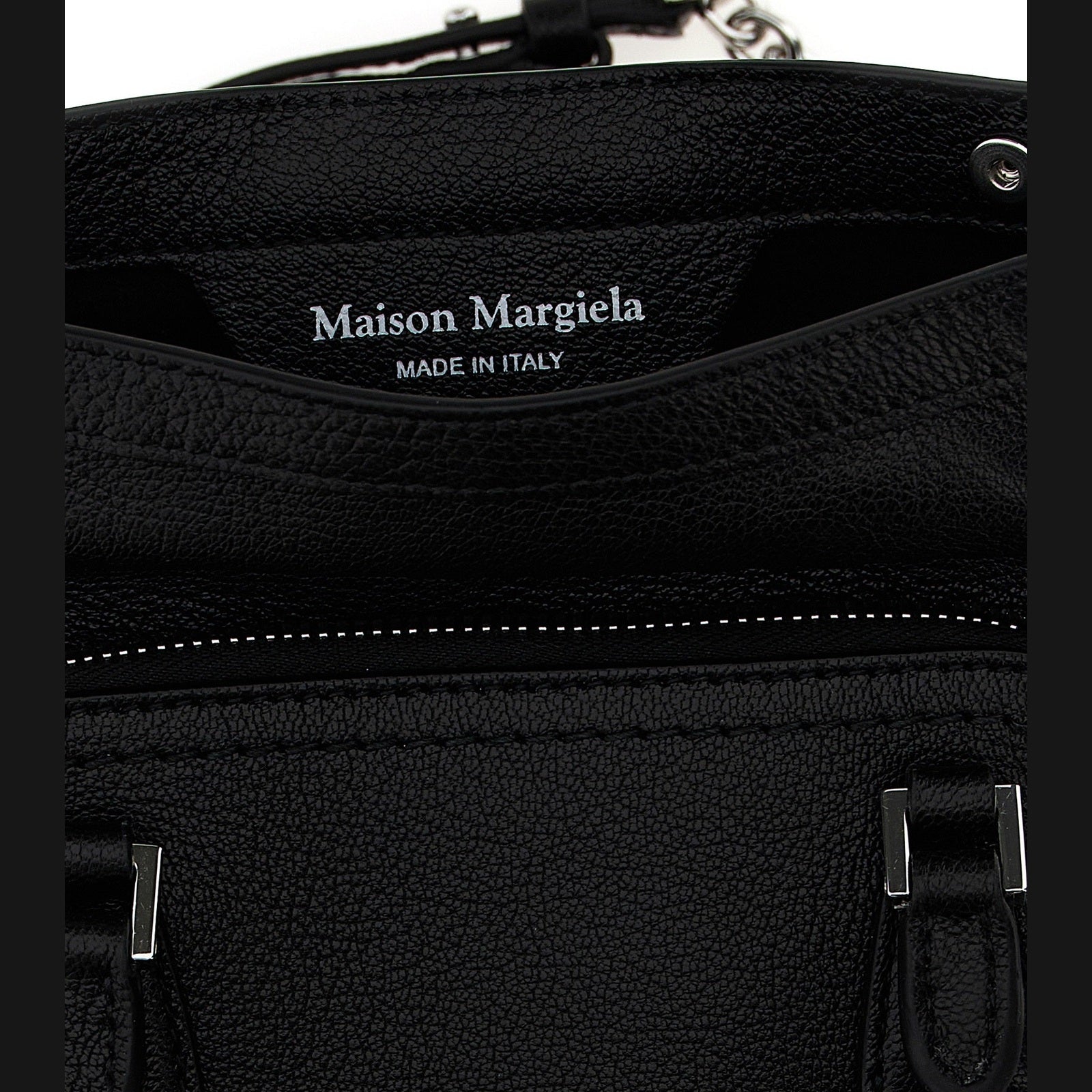 Maison Margiela Black Calfskin Handbag