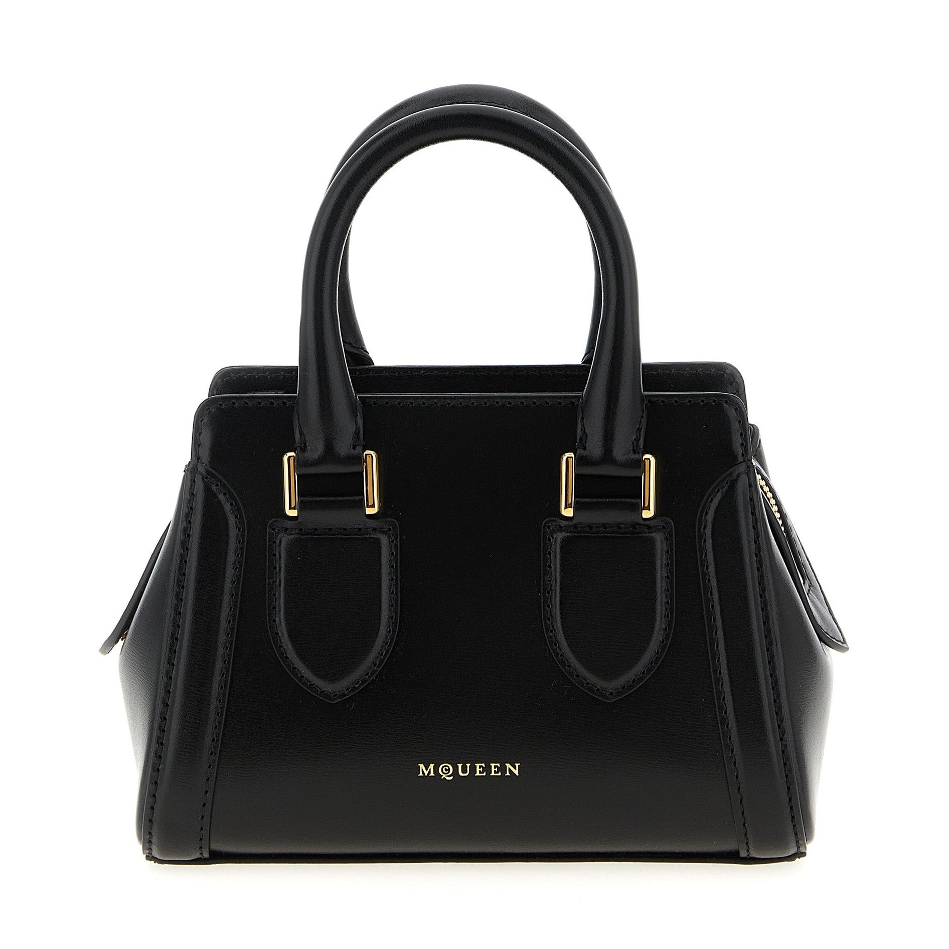 Alexander McQueen Black Calfskin Handbag