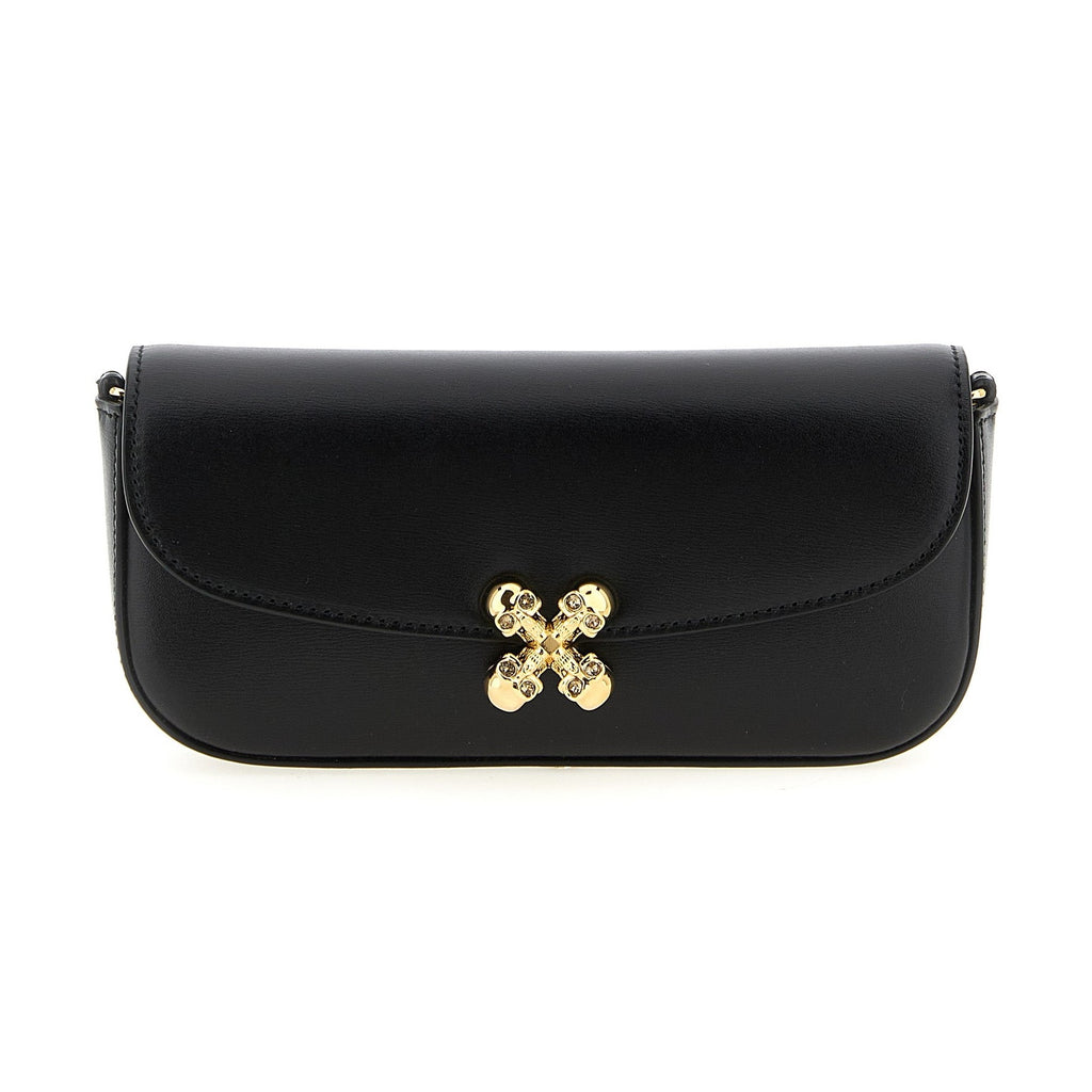 Alexander McQueen Black Calfskin Crossbody Bag
