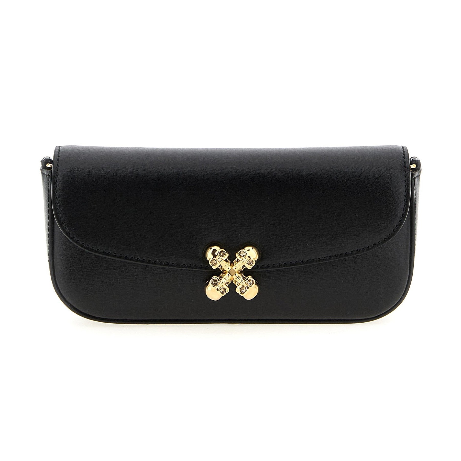 Alexander McQueen Black Calfskin Crossbody Bag
