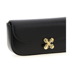 Alexander McQueen Black Calfskin Crossbody Bag