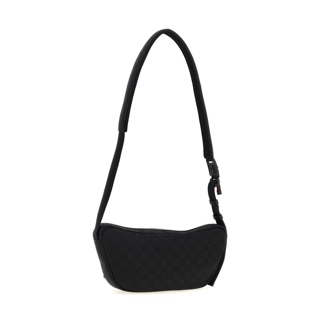Gucci Black Polyester Crossbody Bag