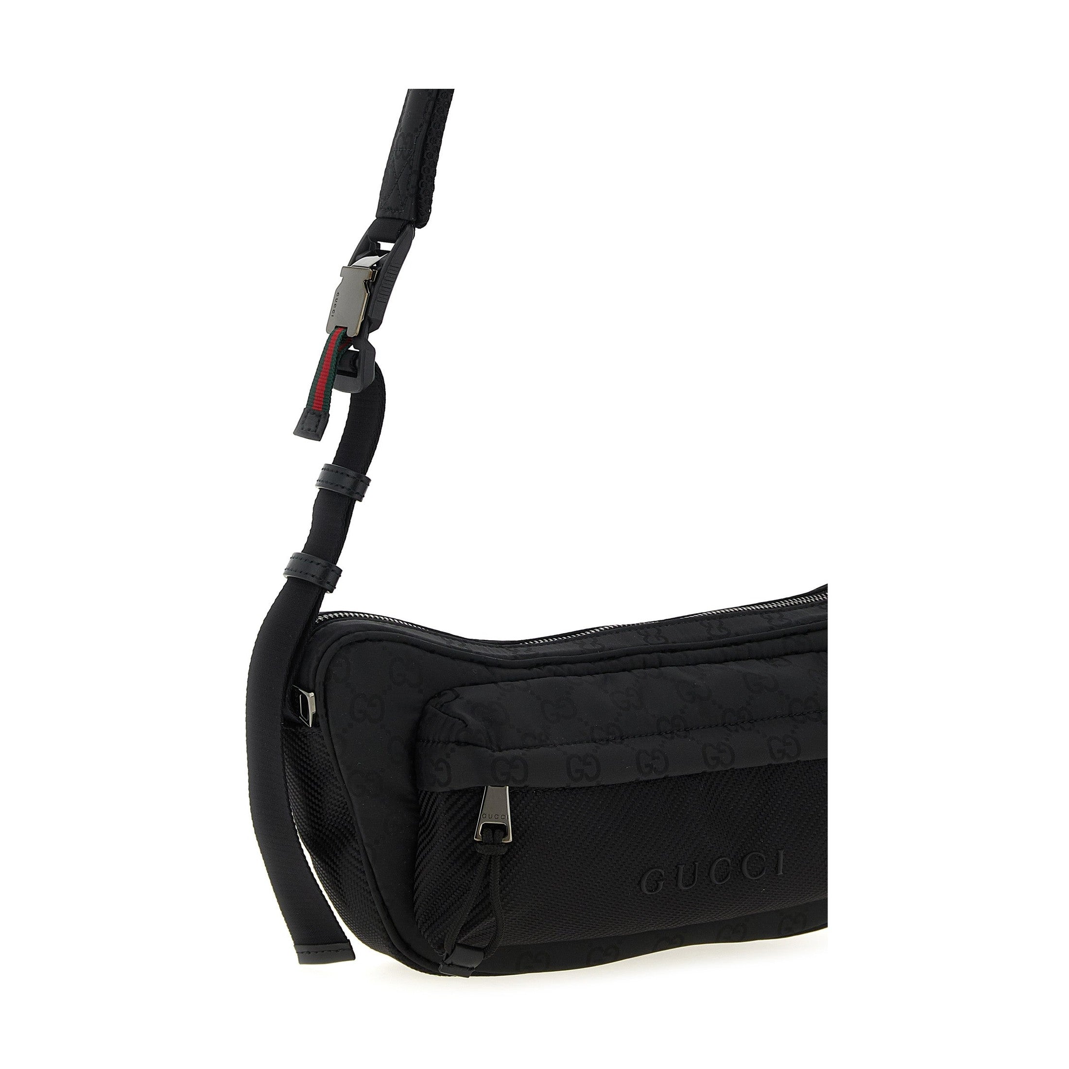 Gucci Black Polyester Crossbody Bag