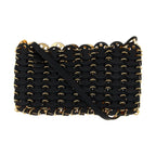 Paco Rabanne Black Calfskin Crossbody Bag