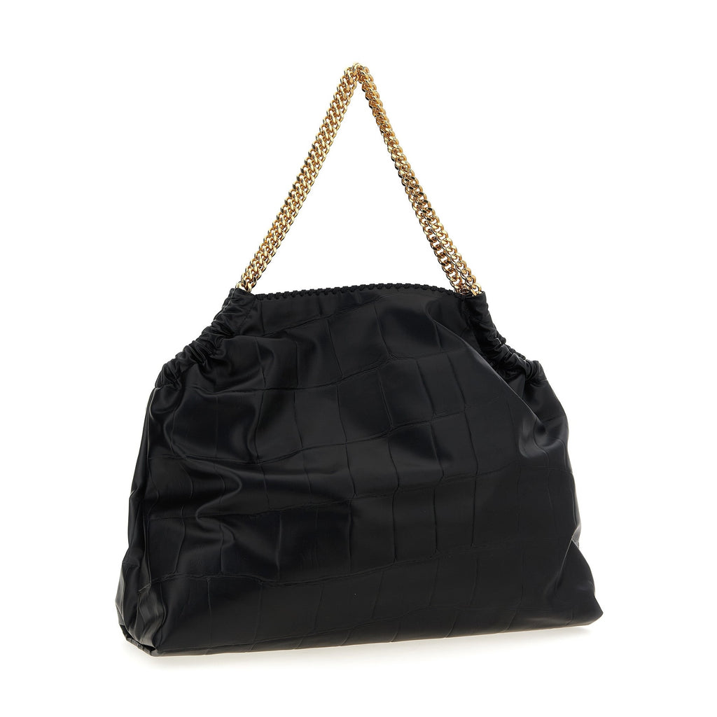 Stella McCartney Black Polyester Tote Bag